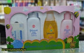 Johnson's baby mini care set in box, assorted bottles