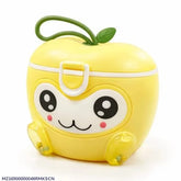 Apple shape cute face milk container for babies