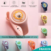 Chemical-free mosquito repellent wristband for kids - Pakistan