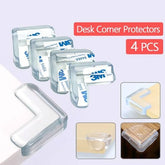 Self-adhesive corner protectors edge guard for baby safety
