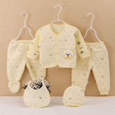 Baby bear hooded padded jumpsuit white cotton velvet