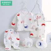 Newborn Mushroom Print 5-Piece Set for Baby 0-3M