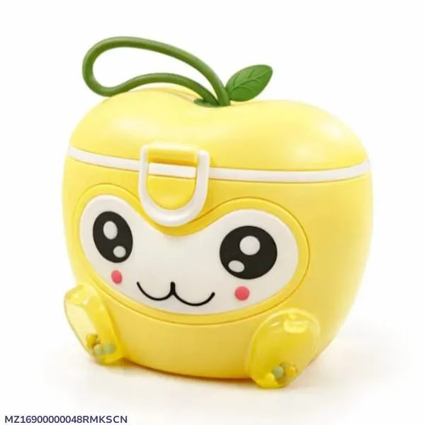 Apple Shape Milk Container with Cute Face